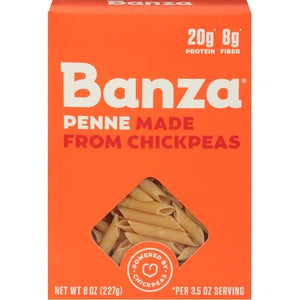 Banza Penne Made From Chickpeas 6/8 oz [UNFI #1741719 ] [ebt]