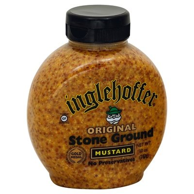 Inglehoffer Mustard Stone Ground Original 6/10 OZ [UNFI #990564] [ebt]