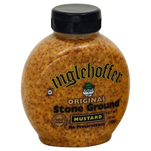 Inglehoffer Mustard Stone Ground Original 6/10 OZ [UNFI #990564] [ebt]