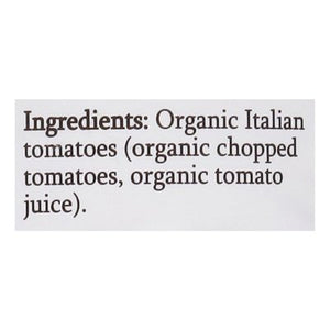 Organico Bello Tomatoes Organic Diced Premium 12/14.28 OZ [UNFI #2106953] [ebt]