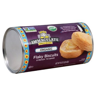 Immaculate Baking Co  Flaky Biscuits Organic 12/16 OZ [UNFI #1917855] [ebt]