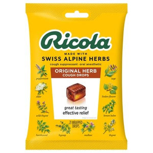 Ricola Cough Drops Original Herb 8/21 CT [UNFI #2885770] [ebt] T