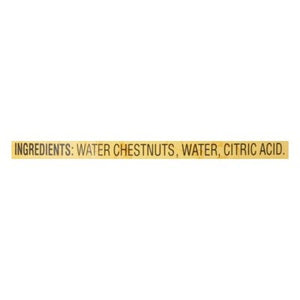Reese Water Chestnuts Sliced 24/8 OZ [UNFI #218297] [ebt]