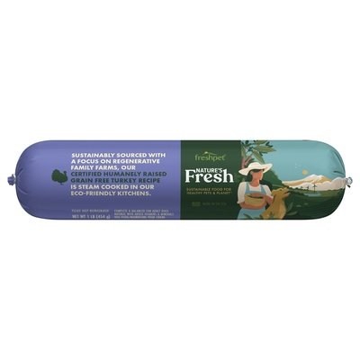 Natures Fresh Dog Food Grain Free Turkey Recipe Adult 12/1 LB [UNFI #2482941] [ebt]