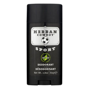 Herban Cowboy Deodorant Sport 1/2.8 OZ [UNFI #1518976] T