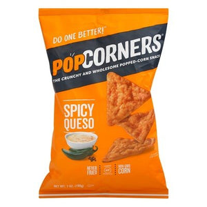 Popcorners Corn Snack Spicy Queso 12/7 OZ [UNFI #2268985] [ebt]