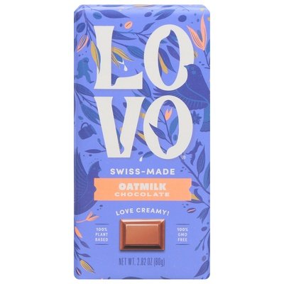 Lovo Chocolate Oatmilk Swiss-Made 12/2.82 OZ [UNFI #2956779] [ebt] T