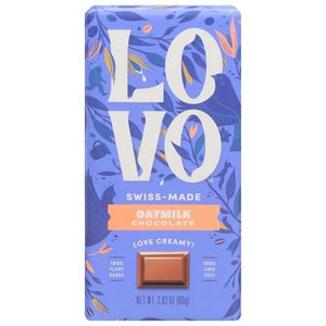 Lovo Chocolate Oatmilk Swiss-Made 12/2.82 OZ [UNFI #2956779] [ebt] T