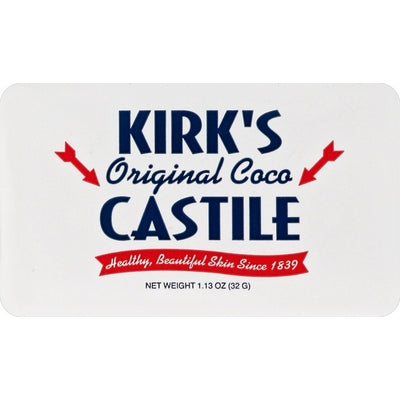 Kirks Castile Original Coco 1/1.13 oz [UNFI-CARLISLE #2963221] T