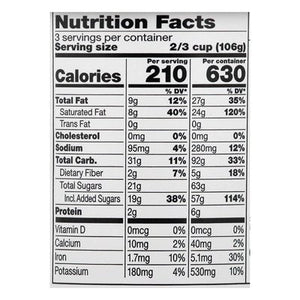 So Delicious Frozen Dessert Non-Dairy Oatmilk Chocolate Salted Caramel 8/PINT [UNFI #2507606] [ebt]