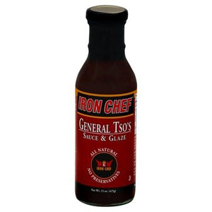 Iron Chef Sauce & Glaze General Tsos 6/15 OZ [UNFI #991224] [ebt]