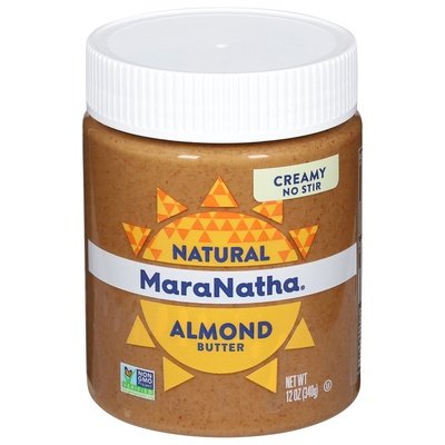 Maranatha Almond Butter Natural No Stir Creamy 6/12 OZ [UNFI #1899004] [ebt]