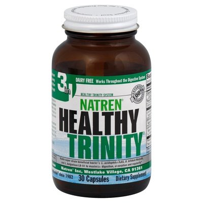 Natren Healthy Trinity 3 In 1 Capsules 1/30 CAP [UNFI #454629] T