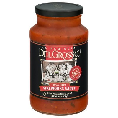 La Famiglia Delgrosso Pasta Sauce Ultra-Premium Fireworks Sauce 6/26 OZ [UNFI #596734] [ebt]