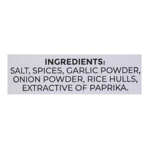Rib Rack Spice Rub Cajun 6/5.5 OZ [UNFI #1732395] [ebt]