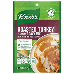 Knorr Gravy Mix Roasted Turkey Flavored 12/1.2 OZ [UNFI #100925] [ebt]