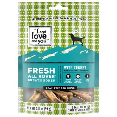 I And Love And You Dog Chews Grain Free With Turkey 6/5 CT [UNFI #02138337]
