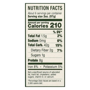 Bionaturae Rice & Lentil Pasta Gluten Free Organic Elbows 12/12 OZ [UNFI #2585214] [ebt]