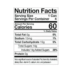 Qdrink Sprkln Wtr Gngr Ale Can  6/4/7.5 OZ [UNFI #2113553] [ebt] T