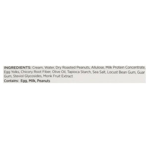 Keto Pint Ice Cream Zero Added Sugar Peanut Butter 8/16 OZ [UNFI #2359412] [ebt]