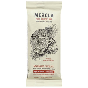 Mezcla Plant Protein Bar Mexican Hot Chocolate 12/1.4 OZ [UNFI #3066545] [ebt]