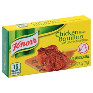 Knorr Bouillon Chicken Flavor Cubes Extra Large 24/2.5 OZ [UNFI #100594] [ebt]
