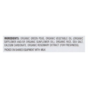 Harvest Snaps Green Pea Snacks Organic Baked Sea Salt 12/3 OZ [UNFI #2896249] [ebt]