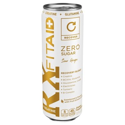 Lifeaid Beverage Company Recovery Blend Zero Sugar Sour Grape 12/12 OZ [UNFI #2521763] T