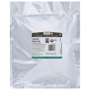Frontier Nat Prod Co-Op Green Tea Jasmine 1LB [UNFI #551796] [ebt]