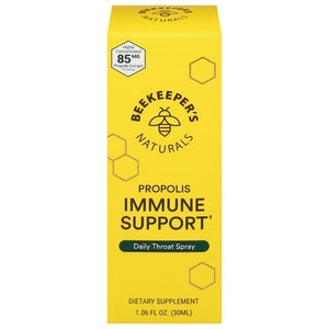 Beekeepers Naturals Throat Spray Daily Propolis 6/1.06 OZ [UNFI #2799609] T