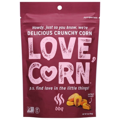 Love Corn Corn Bbq Crunchy 12/4 OZ [UNFI #2280667] [ebt]
