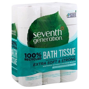 Seventh Generation Bath Tissue Double Rolls Extra Soft & Strong 2-Ply 2/24 CT [UNFI #1803899] T