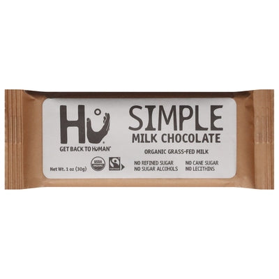Hu Milk Chocolate Simple Organic Og2 12/1 oz [UNFI-CARLISLE #3105897 ] [ebt]