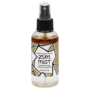 Zum Room & Body Mist Aromatherapy Frankincense & Myrrh 1/4 OZ [UNFI #2556041] T