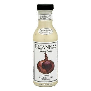 Briannas Dressing Creamy Blue Cheese 6/12 OZ [UNFI #899047] [ebt]