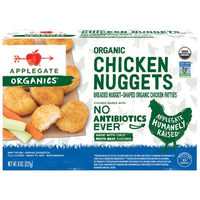 Applegate Farms Chicken Nuggets Organic Og2 12/8 oz [UNFI #2064723 ] [ebt]