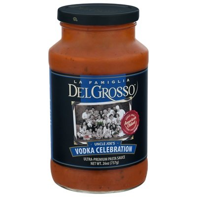 La Famiglia Delgrosso Pasta Sauce Ultra-Premium Vodka Celebration 6/26.0 OZ [UNFI #518035] [ebt]