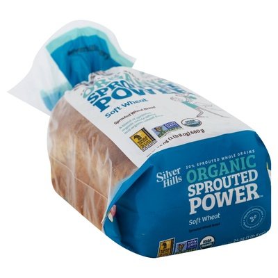 Silver Hills Bread Sprouted Wheat Organic Soft Wheat 8/24 OZ [UNFI #2364123] [ebt]