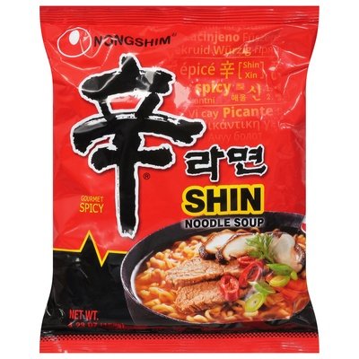 Nong Shim Noodle Soup Shin Gourmet Spicy 10/4.2 OZ [UNFI #1515444] [ebt]