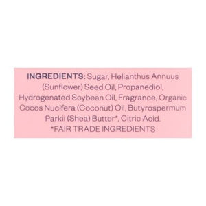 Hand In Hand Sugar Scrub Cactus Blossom Bergamot & Crisp Basil 1/9 OZ [UNFI #2732519] T