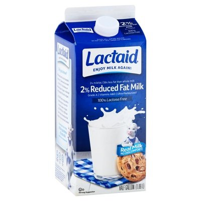 Lactaid Milk 2% Reduced Fat 6/64 OZ [UNFI #149534] [ebt] T