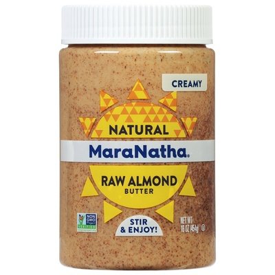 Maranatha Almond Butter Natural Raw Creamy 6/16 OZ [UNFI #1898964] [ebt]