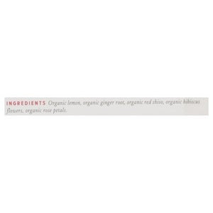 Rishi Tea Tea Pink Lemon Ginger Organic Botanical Blend 6/15 CT [UNFI #2986271] [ebt]