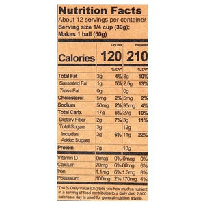 Kodiak Cakes No-Bake Protein Bite Mix Oatmeal Chocolate Chip 6/12.70 OZ [UNFI #2616431] [ebt]