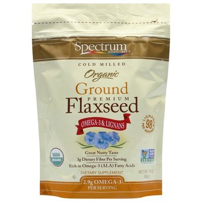 Spectrum Essentials Flaxseed Organic Premium Ground 1/14 OZ [UNFI #209999] [ebt]