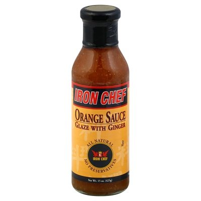 Iron Chef Orange Sauce Glaze With Ginger 6/15 OZ [UNFI #731000] [ebt]
