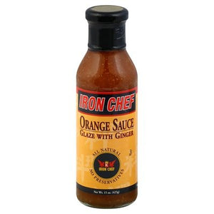 Iron Chef Orange Sauce Glaze With Ginger 6/15 OZ [UNFI #731000] [ebt]
