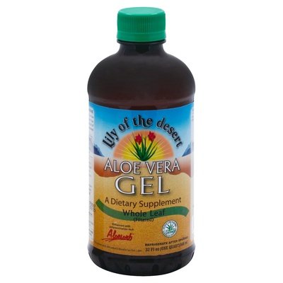 Lily Of The Desert Aloe Vera Gel Whole Leaf (Filtered) 1/32 OZ [UNFI #2815900] T