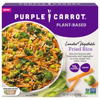 Purple Carrot Fried Rice Loaded Vegetable Plant-Based 8/10.75 OZ [UNFI #2976470] [ebt]