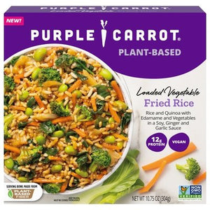 Purple Carrot Fried Rice Loaded Vegetable Plant-Based 8/10.75 OZ [UNFI #2976470] [ebt]